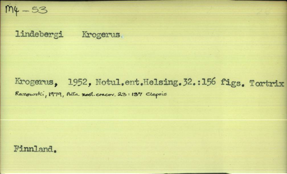 front of card